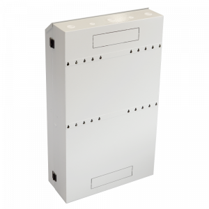 Шкаф настенный вертикальный, 5U, серый